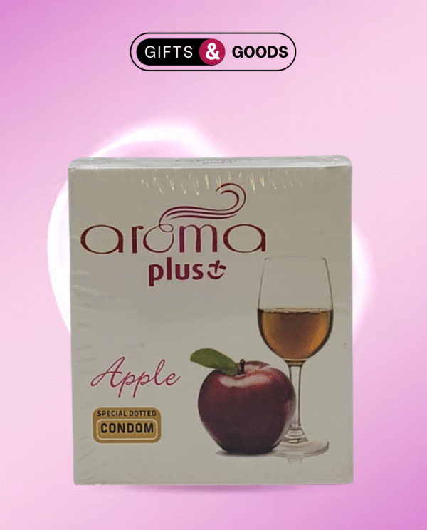 Aroma Plus Apple Special dotted Condoms 3pc