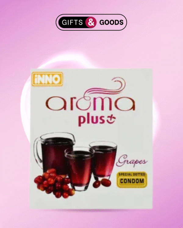 Aroma Plus Grapes Special dotted Condoms