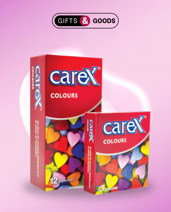 Carex Lubricated Colours Condoms