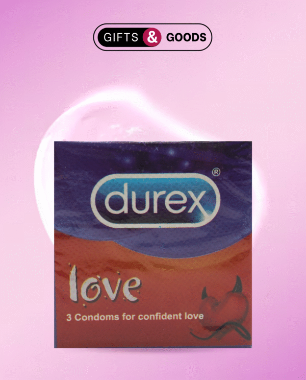 Durex Love 3 Condoms for Confident Love