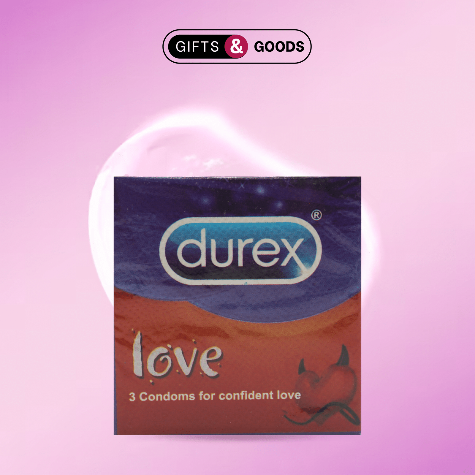 Durex Love 3 Condoms for Confident Love