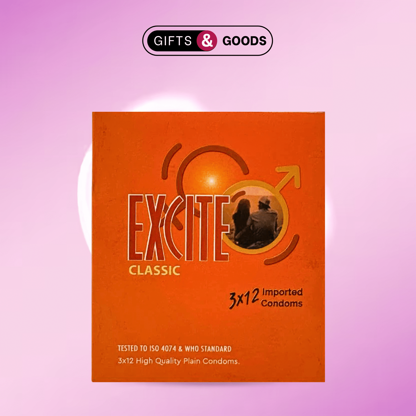 Excite Classic Imported Condoms - Pack of 3x12