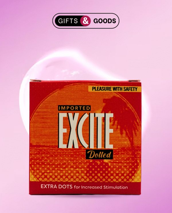 Excite Dotted Imported Condoms Pack of 3