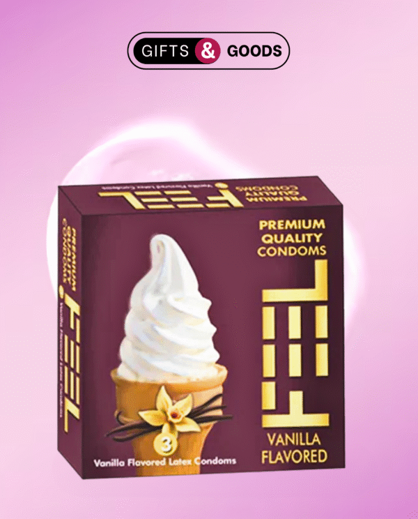 Feel Vanilla Flavored Latex Condoms