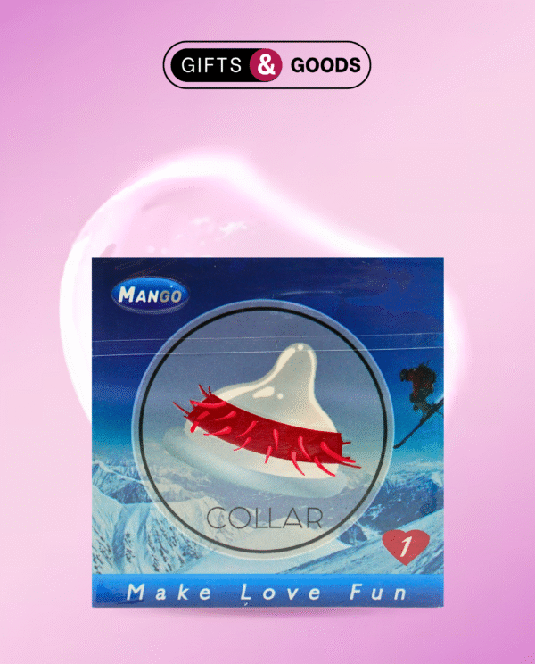 Mango Spike Collar Condoms